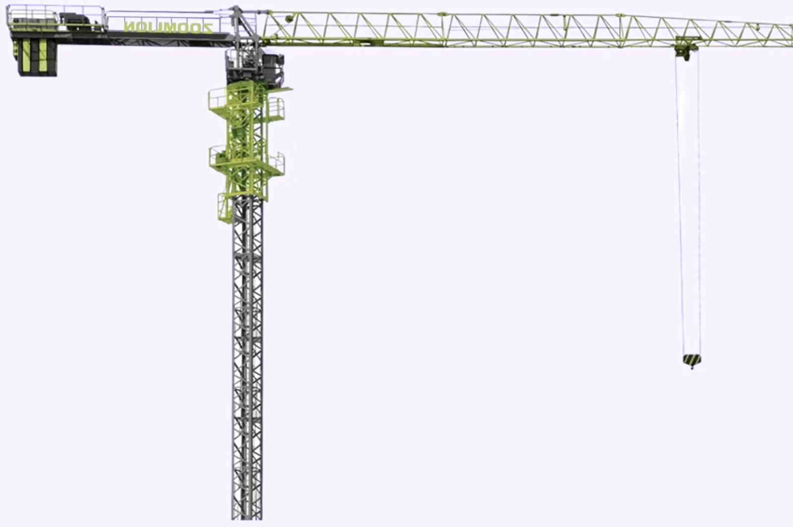 6 Ton Flat Top Tower Crane