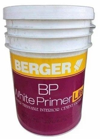 Berger BP White Primer Lite Water Thinnable Interior Cement Primer