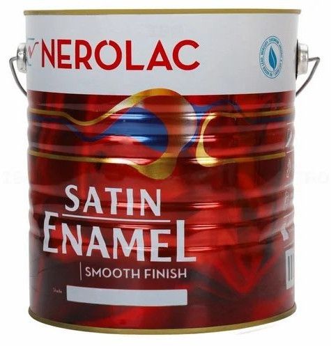 4L Nerolac Satin Enamel High Gloss Wooden &AMP; Metal Paint