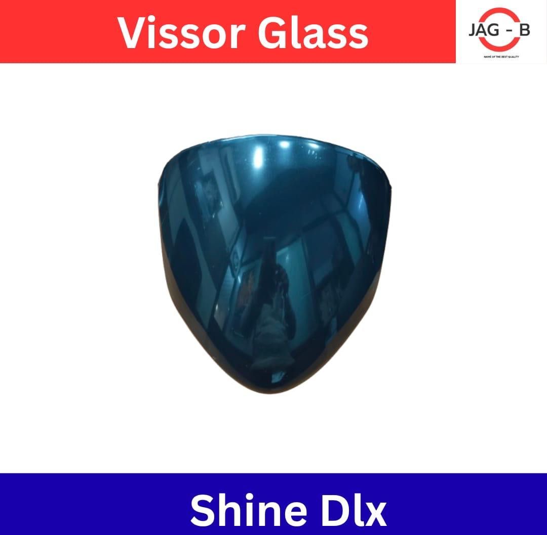 Shine Deluxe Bike Visor Glass