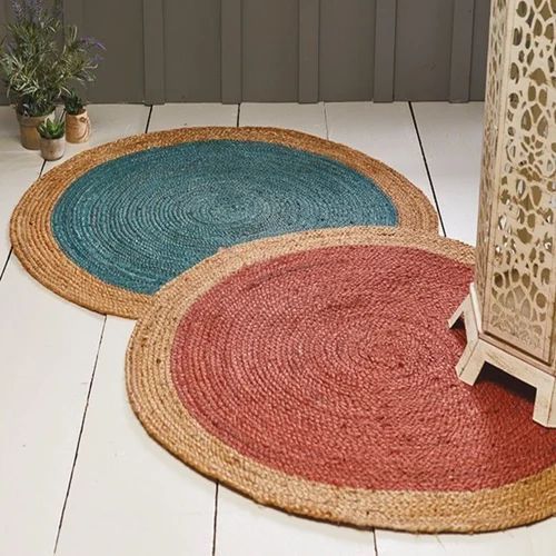 Braided Round Jute Rug