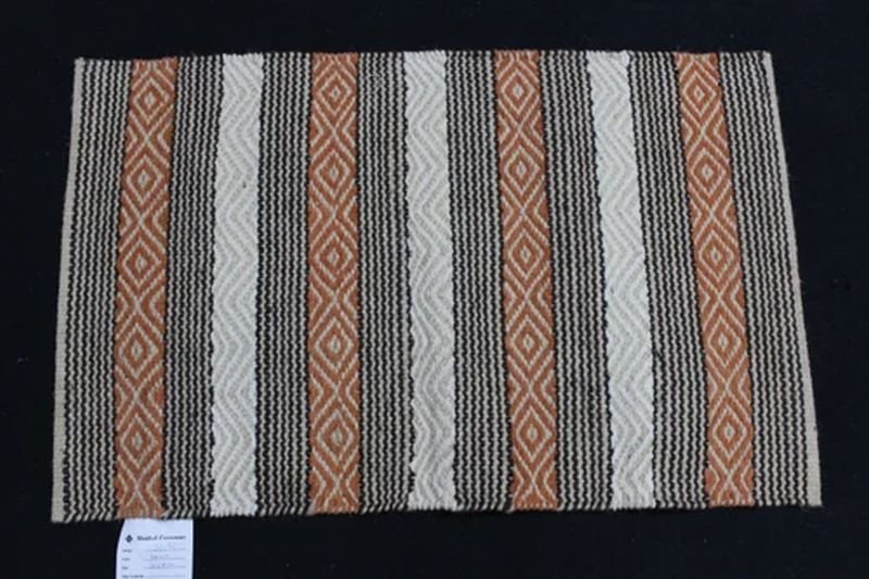 Flat Weave Jute Chenille Rug