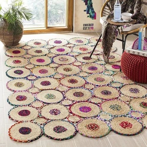 Hand Tufted Jute Braided Carpet