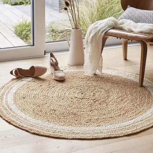 Round Jute Carpet