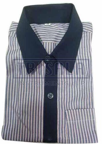 Striped Boys Cotton School Shirt