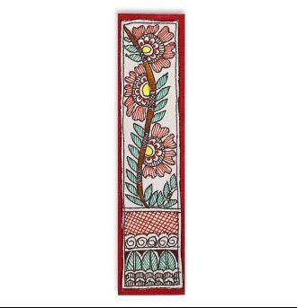 Madhubani Bookmark Painting