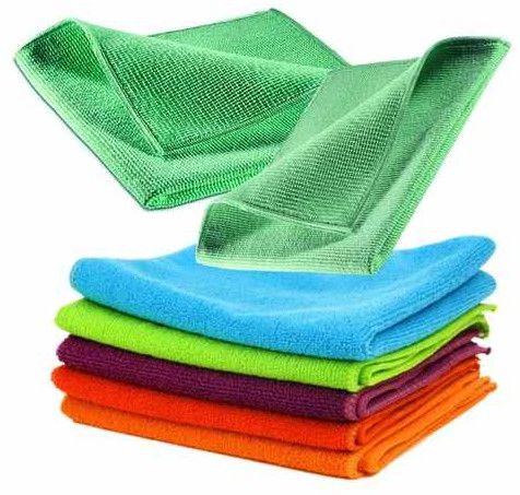 9x9 Inch Lint Free Micofiber Clean Cloth