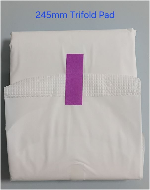 245mm Trifold Sanitary Pad