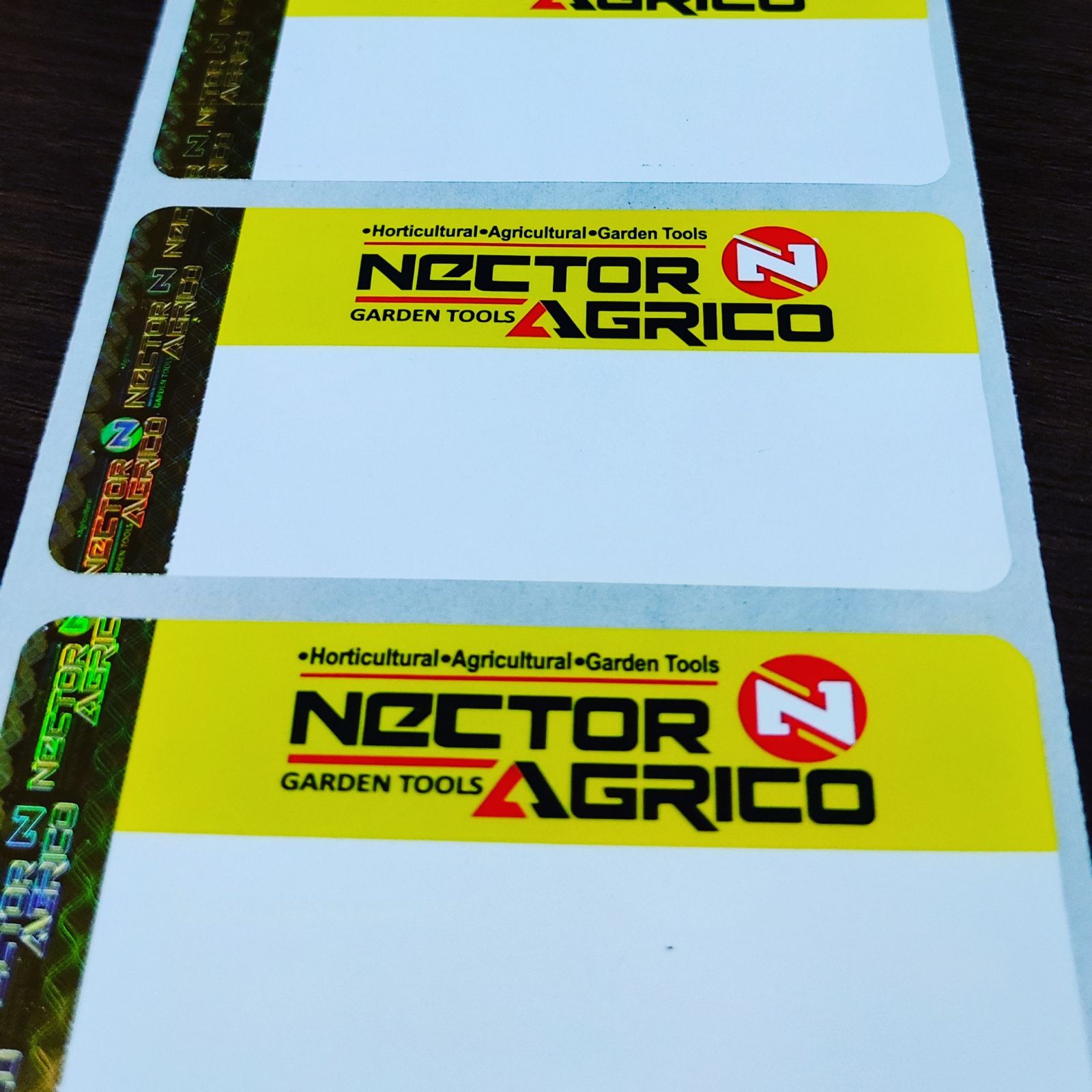 Printed Self Adhesive Label