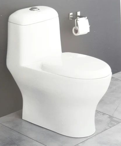 Ceramic Floor Mounted One Piece Toilet