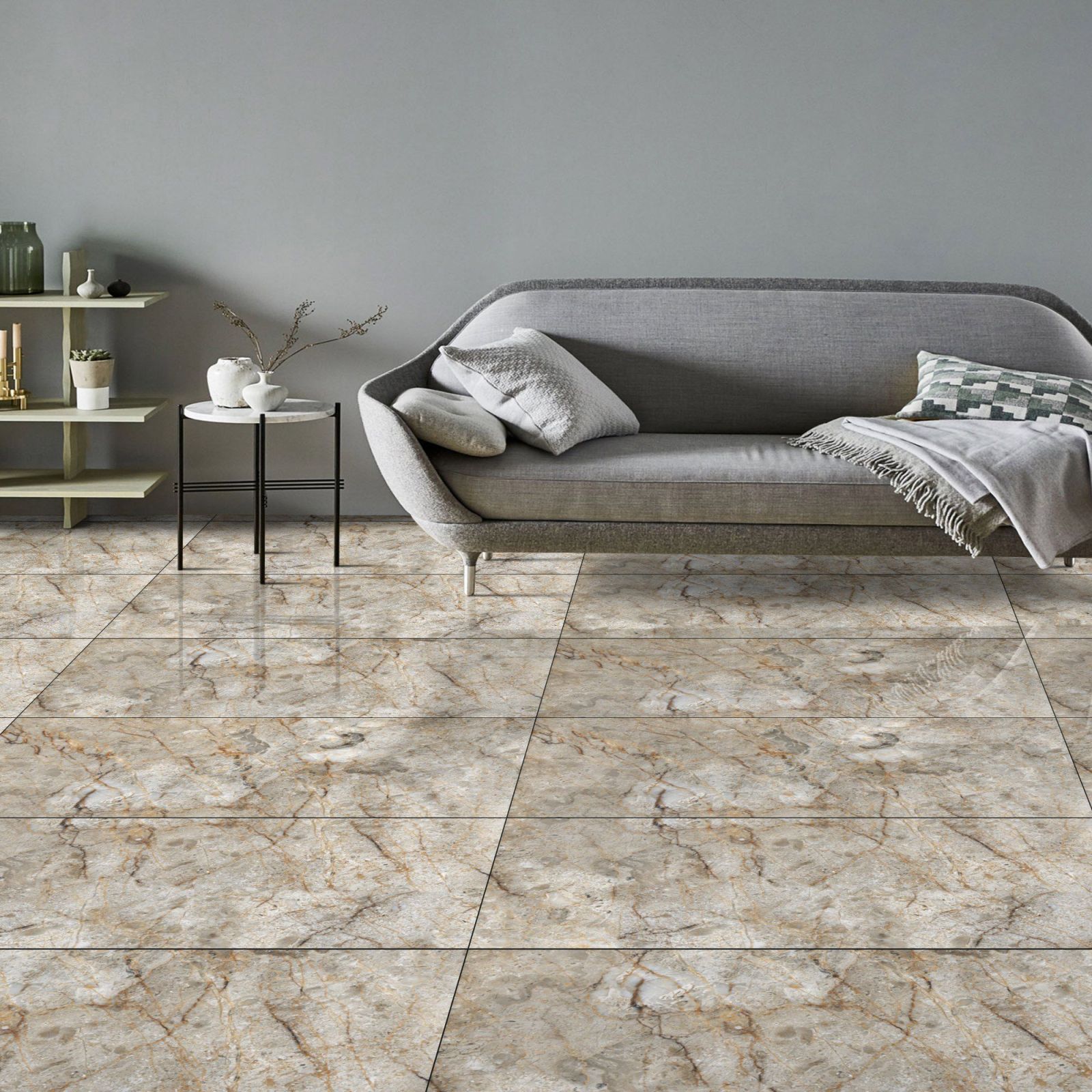 Glossy GVT PGVT Tiles