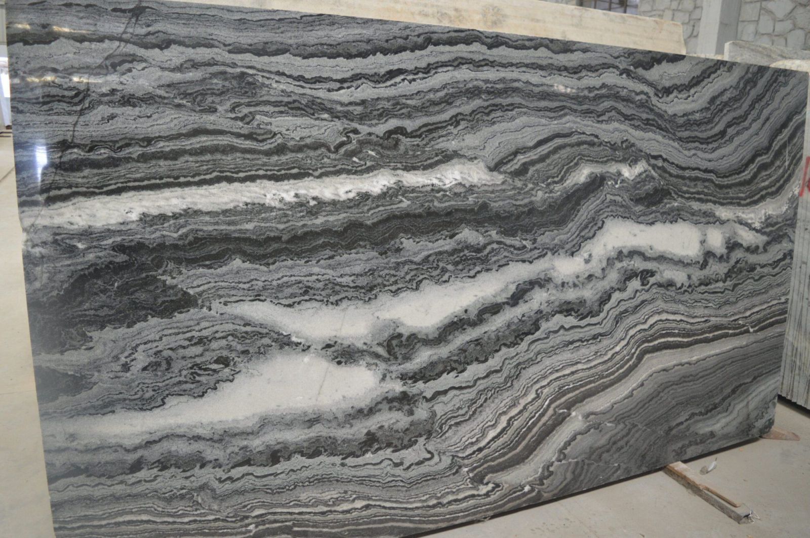 Mercury Black Marble Slab