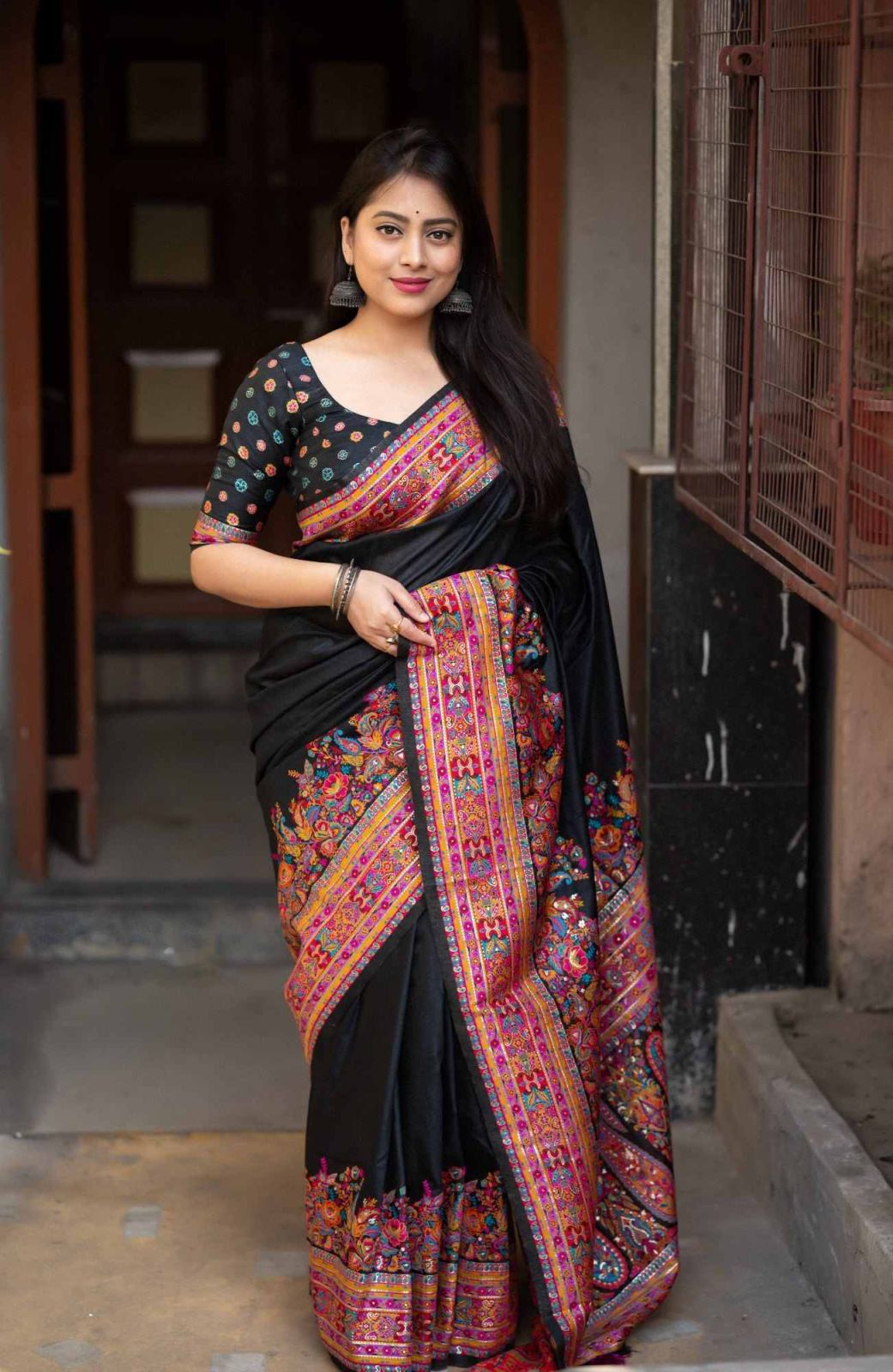 Women Cotton Printed Saree
