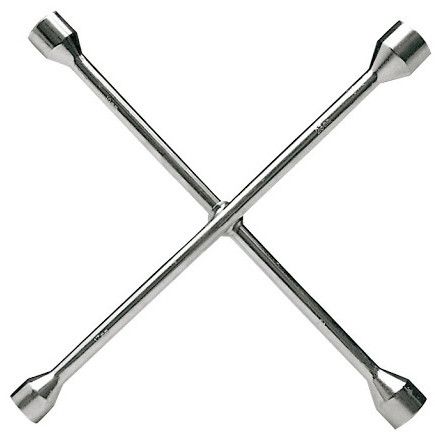 Cross Wheel Carbon Steel Spanner