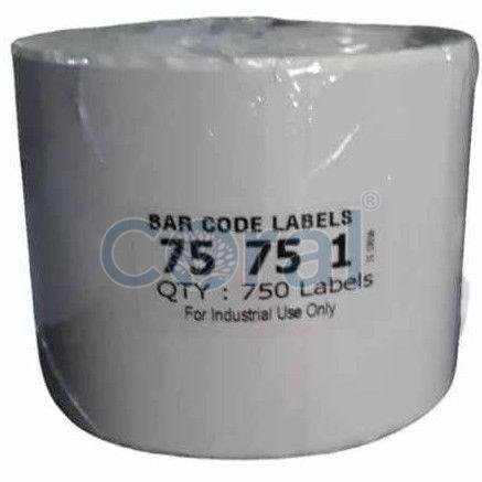 75x75mm Chromo Labels Sticker Roll