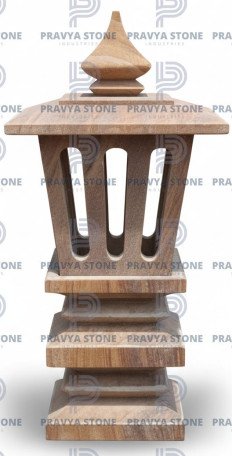 Outdoor Pathway Stone Lamp