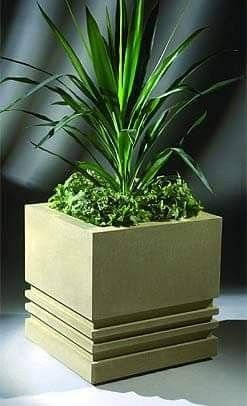 Traditional Carved Flower Pots