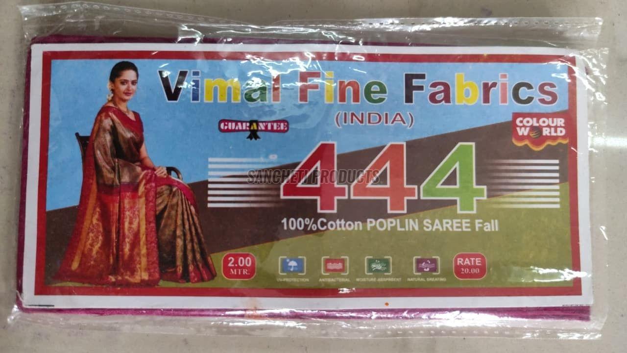 2m Cotton Poplin Saree Fall