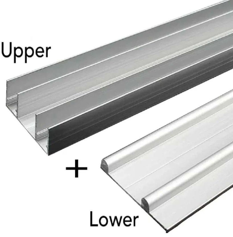 8 Feet Aluminium Wardrobe Sliding Track