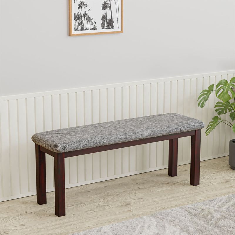 Upholstered Wooden Dining Bench