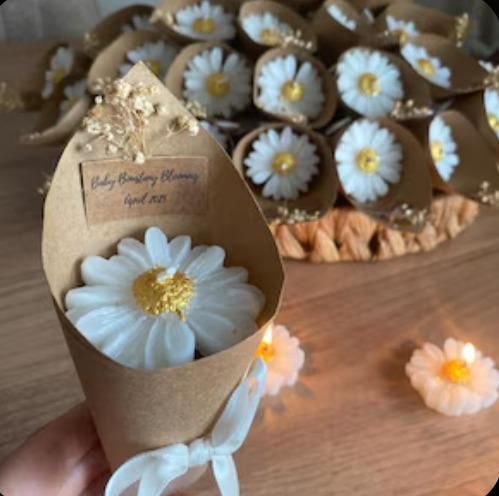 Flower Bouquet & Basket Candles