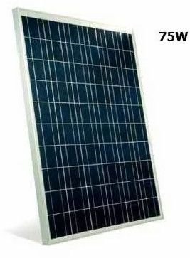 75W Polycrystalline Solar Panel