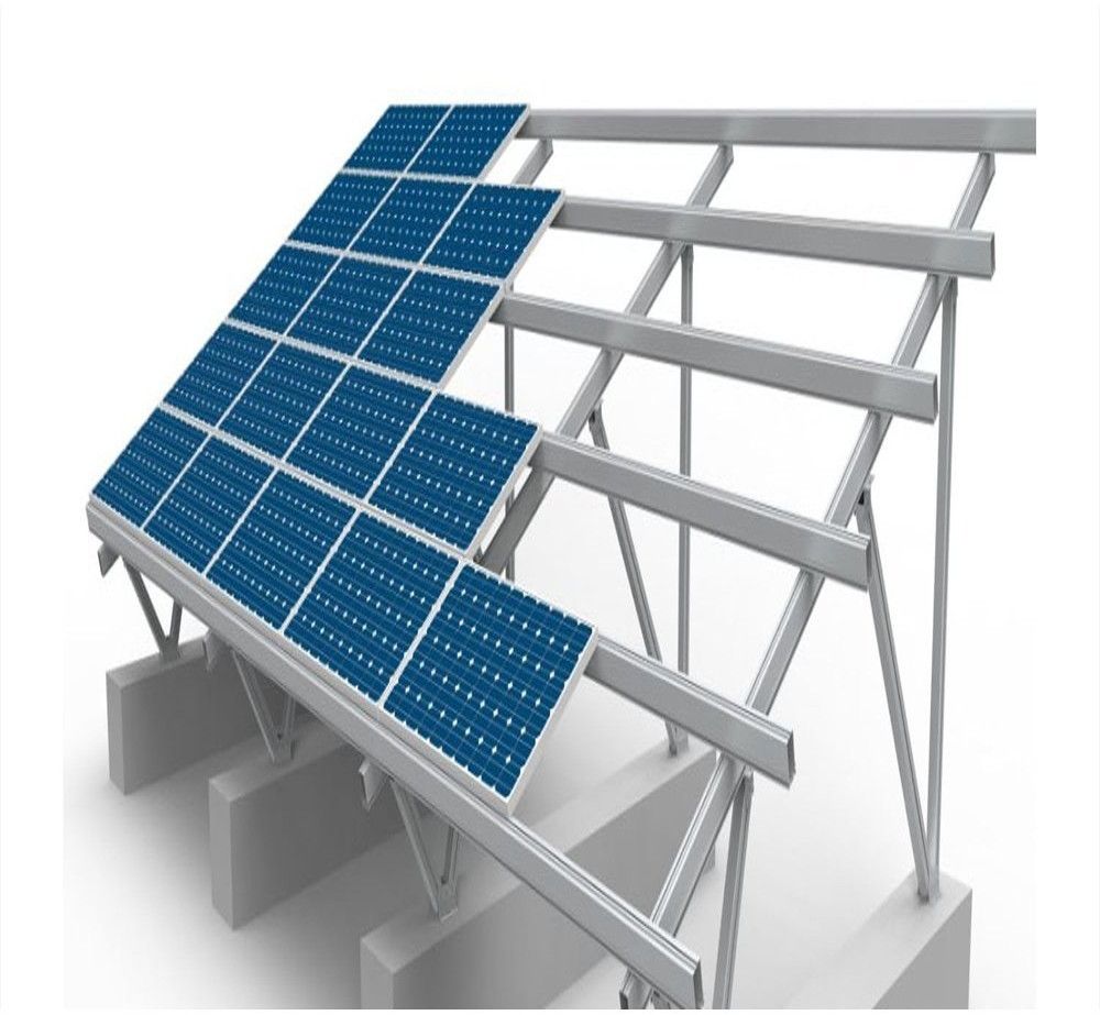 MS Solar Panel Mounting Structure