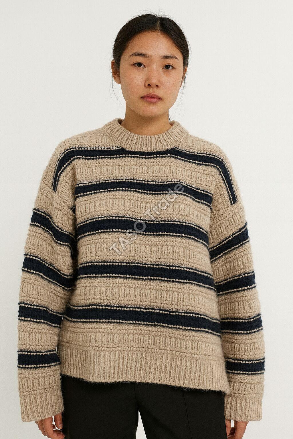 Striped Knitted Sweater