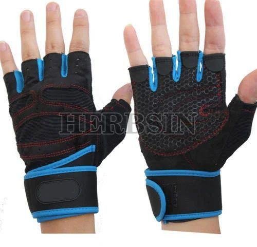 Black Weight Lifting Glove