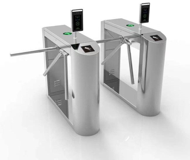 Automatic Robust Black Steel Tripod Turnstile