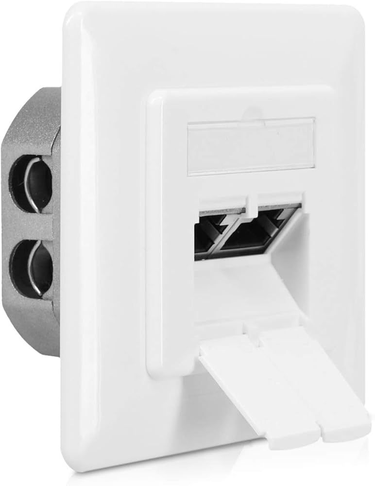 Cat E  6  6A Fiber Face Plate