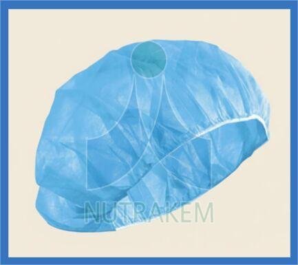 Blue Disposable Surgeon Cap