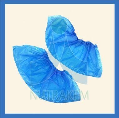 Blue Disposable Surgeon Shoe Cover