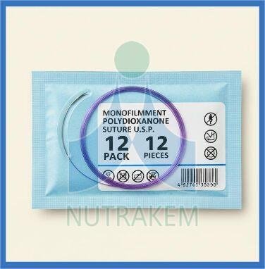 Monofilament Polydioxanone Suture
