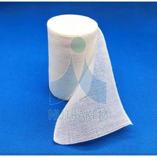 White Gauze Roll Bandage