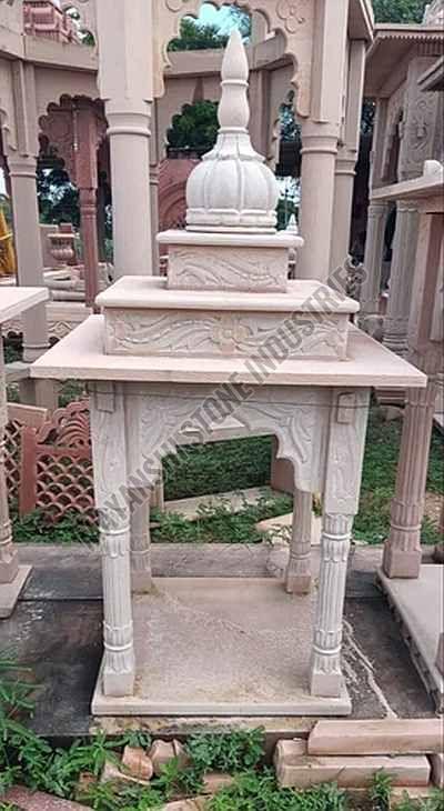 Pink Sandstone Majestic Temple Mandir