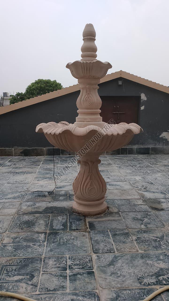 7 Feet Sandstone Fountain