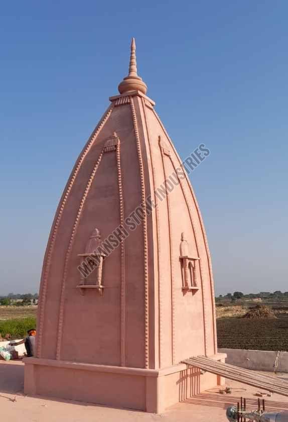 Decorative Sandstone Temple Dome