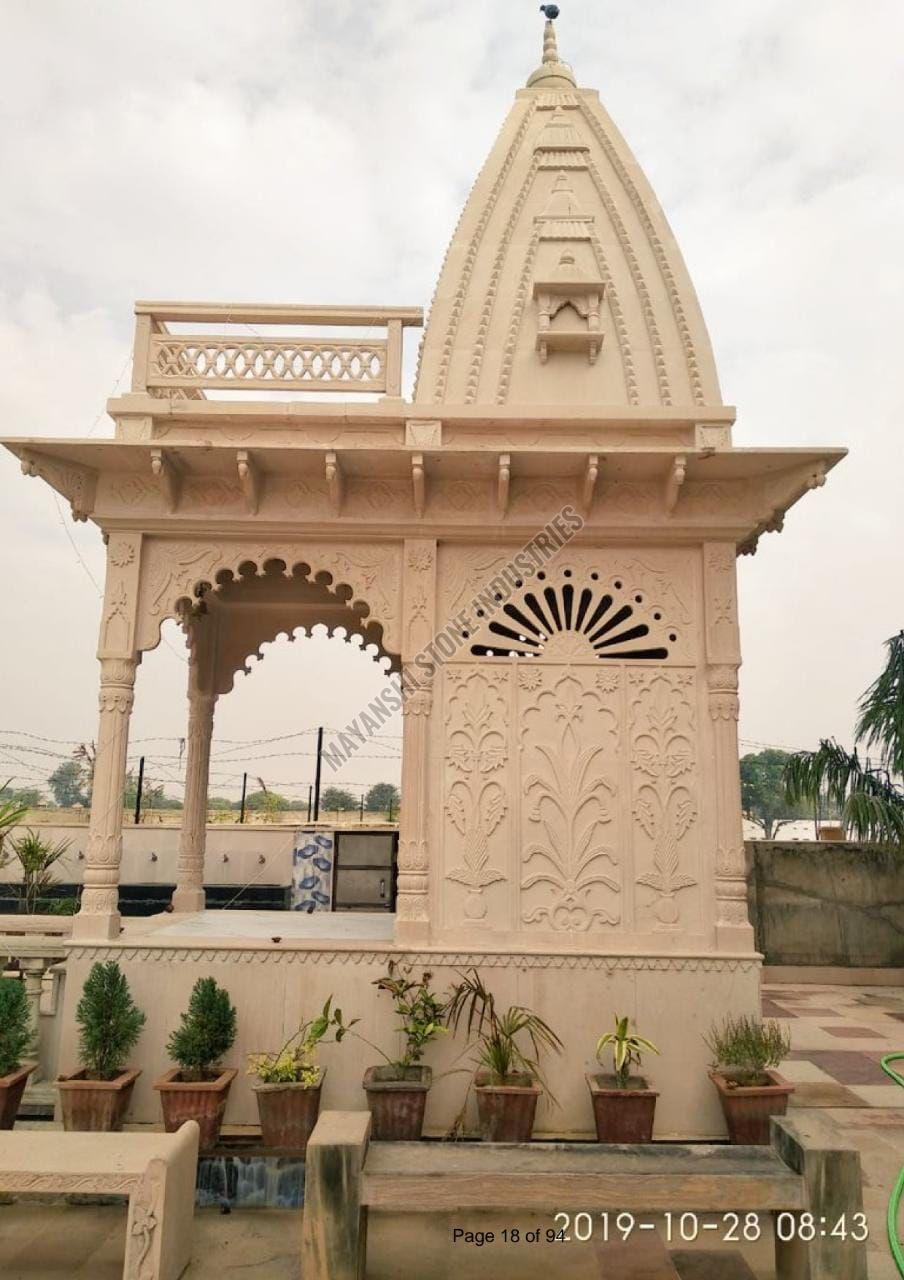 Pink Sandstone Royal Aesthetic Temple
