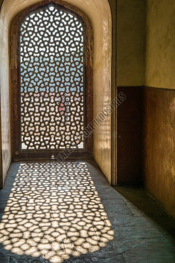 Red Sandstone Decorative Jali