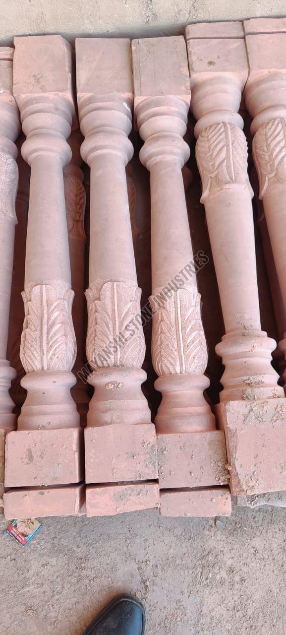 Red Sandstone Heritage Pillar