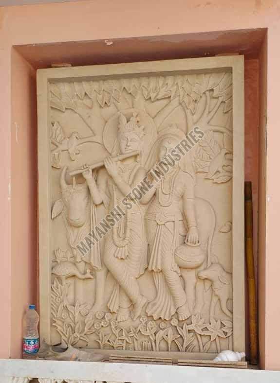 Sandstone Decorative Carved Wall Panel