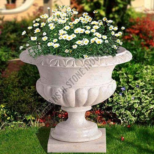 Sandstone Flower Garden Planter