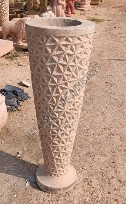Sandstone Garden Flower Pot