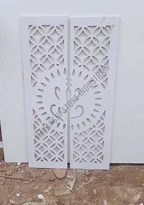 White Sandstone Intricate Jali Screen
