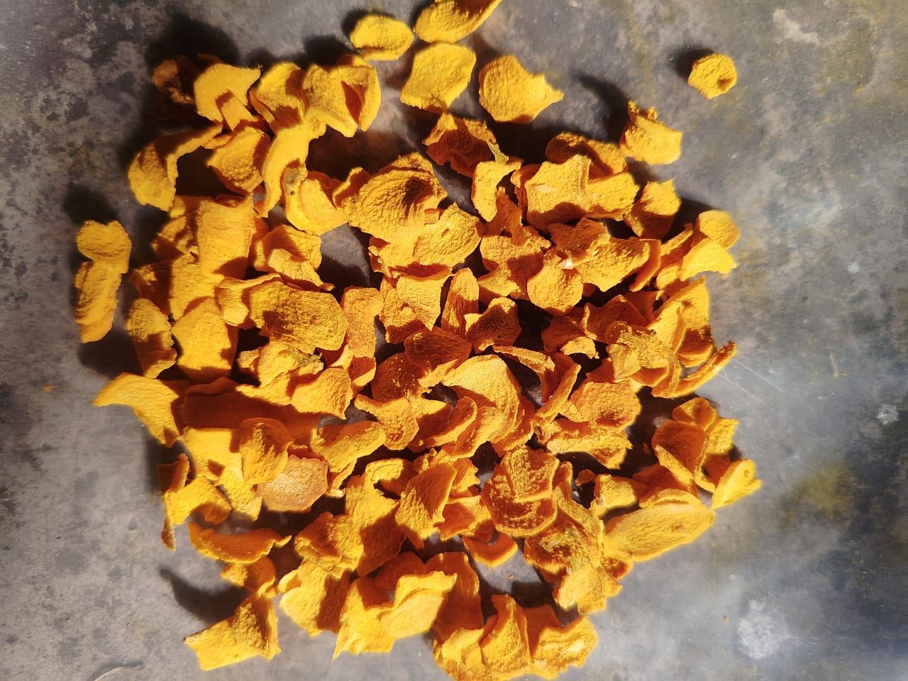 Dried Turmeric Chips