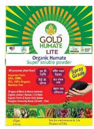 Gold Organic Humate Plant Growth Enhancer