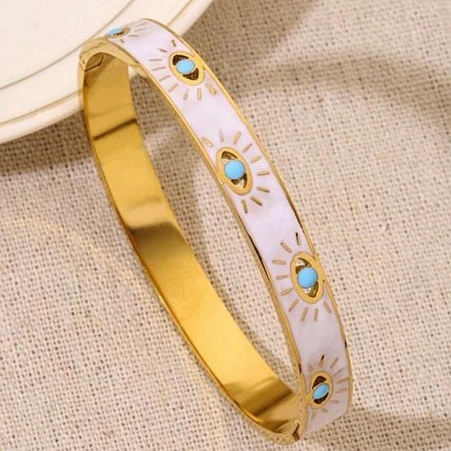 Anti Tarnish Stainless Steel Gold Plated Bracelet