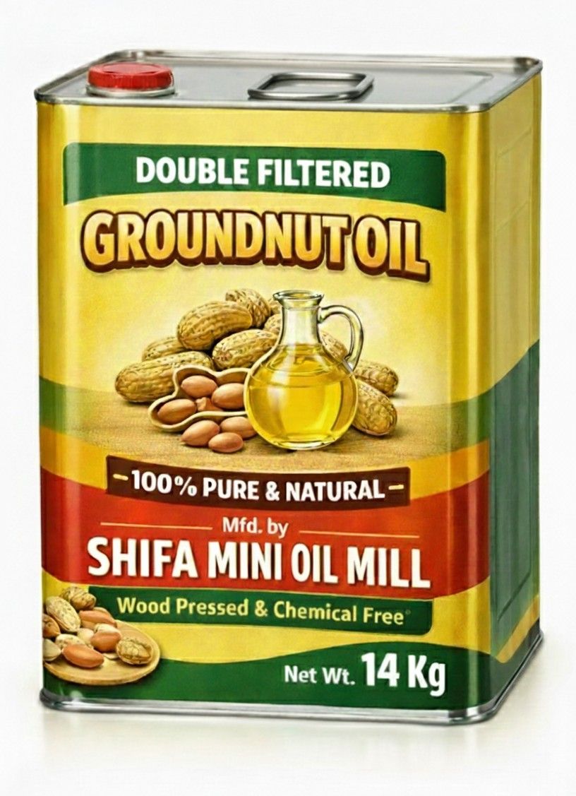 Double Filtered Groundnut Oil