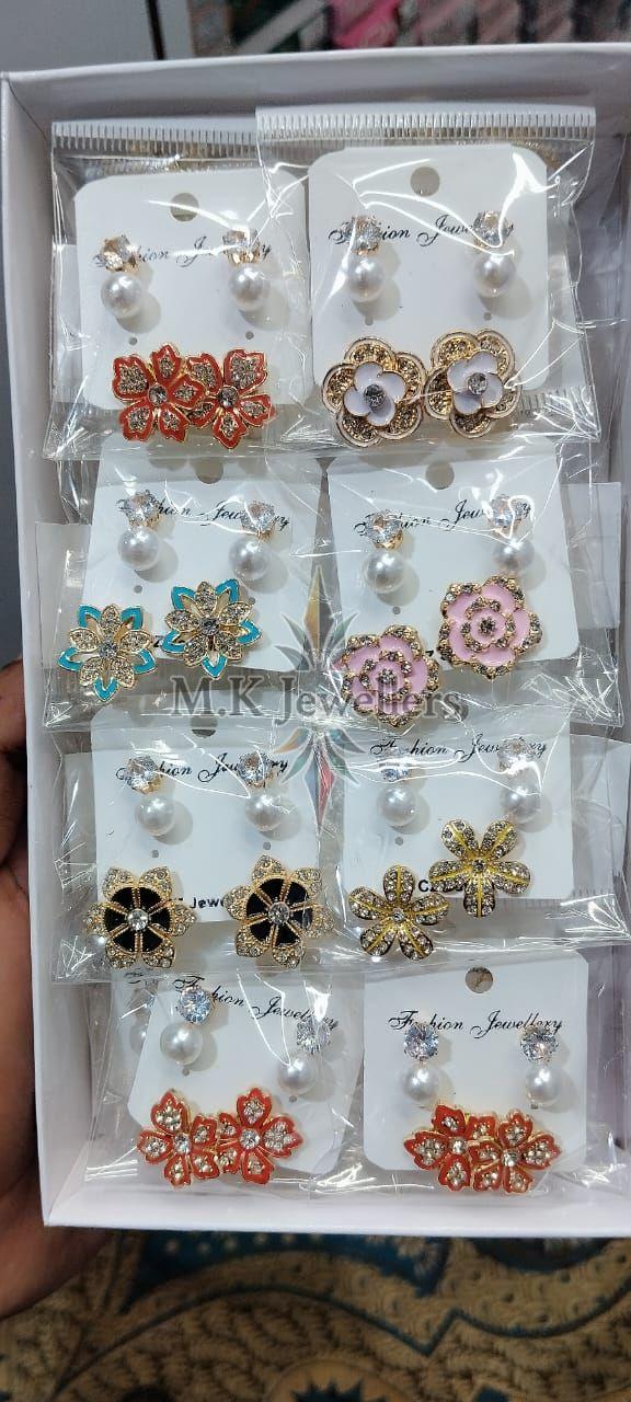 Ladies Multicolor Stylish Earrings